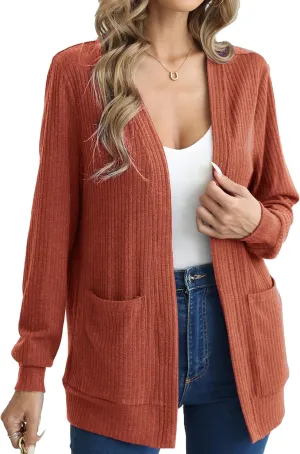 Argstar Women's Cardigan with 4 Pockets (Available in Inner Pocket)