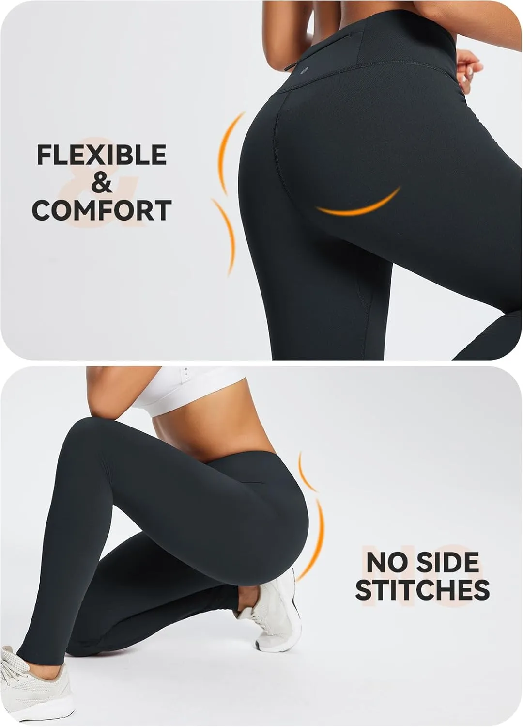 baleaf Women's Fleece Lined Leggings Water Resistant Thermal Winter Warm Tights High Waisted with Pockets Running Gear