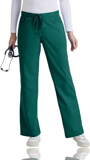 BARCO Grey's Anatomy Scrubs - Riley Scrub Pant for Women, Elastic Back Waist, Mid-Rise Flared Leg Women's Scrub Pant