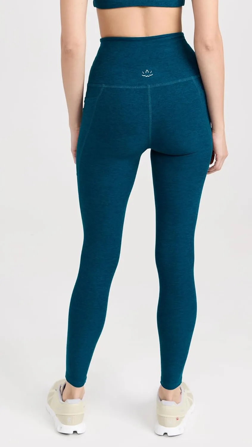 Beyond Yoga Women's Spacedye Out of Pocket High Waisted Midi Leggings