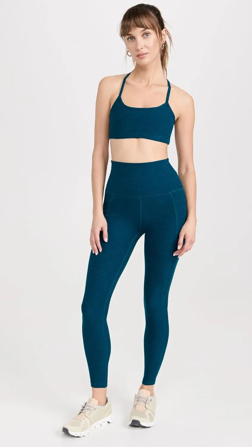 Beyond Yoga Women's Spacedye Out of Pocket High Waisted Midi Leggings