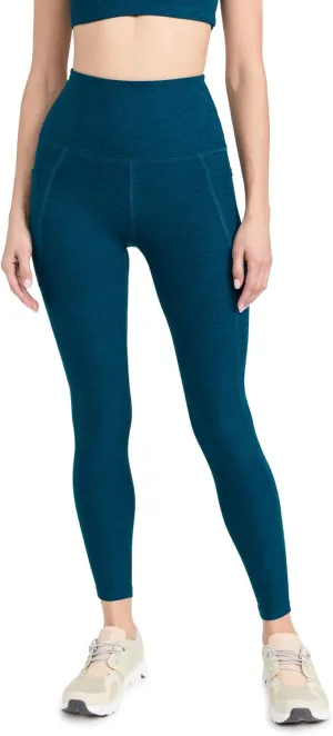 Beyond Yoga Women's Spacedye Out of Pocket High Waisted Midi Leggings