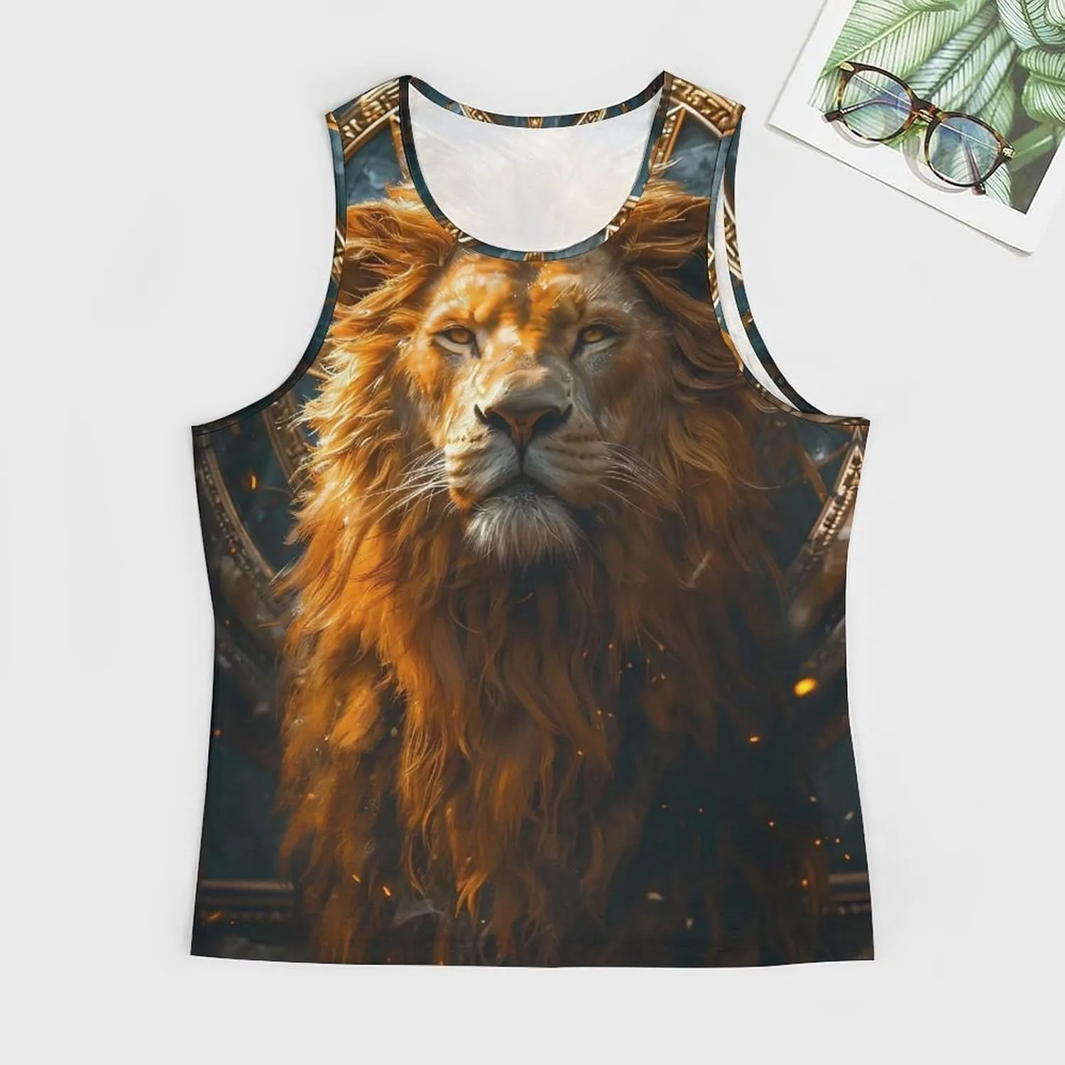 Big and Tall Tank Tops for Men Cropped Sleeveless Undershirt Men Workout Tank Tops