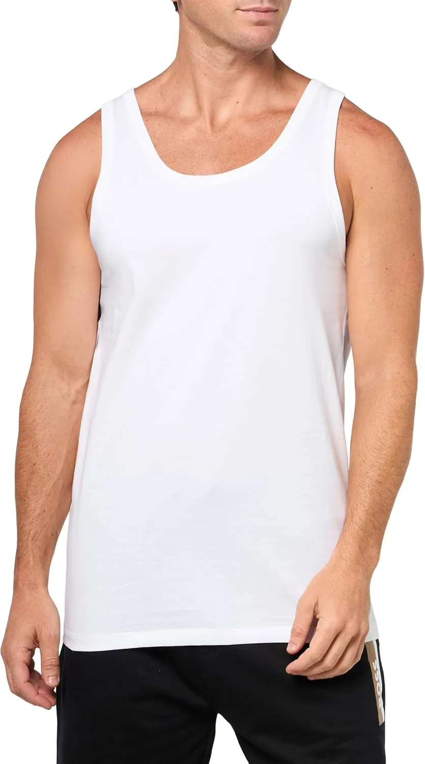 BOSS Men's 3-Pack Classic Cotton Tank Tops