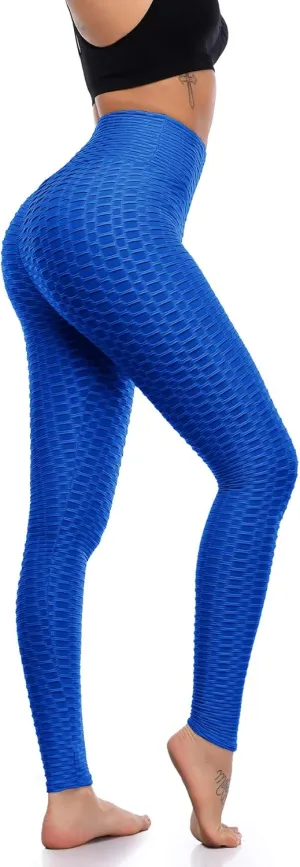 Butt Lifting Leggings for Women Yoga Workout Gym High Waisted Plus Size Soft Tummy Control Pants