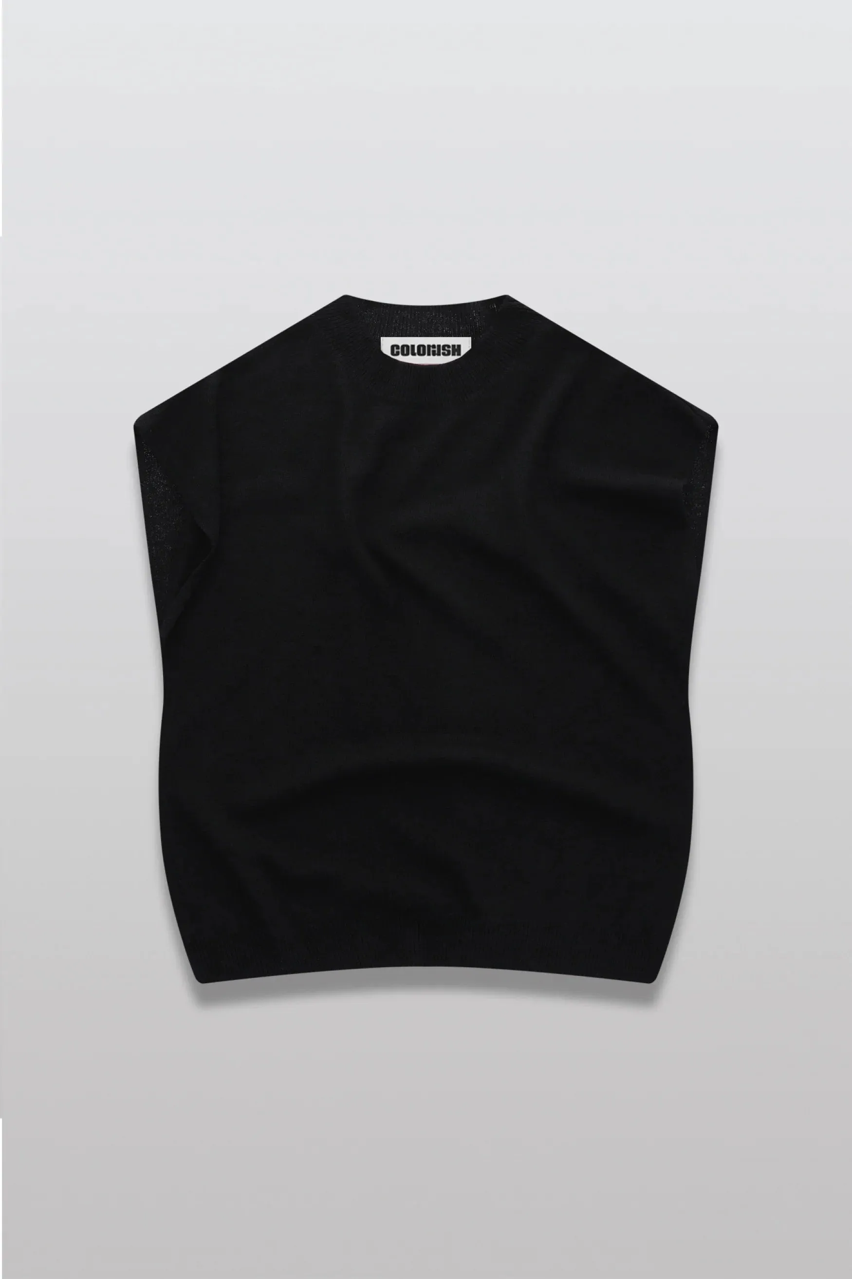 Colorush Lucca Crew Neck Tank in Black