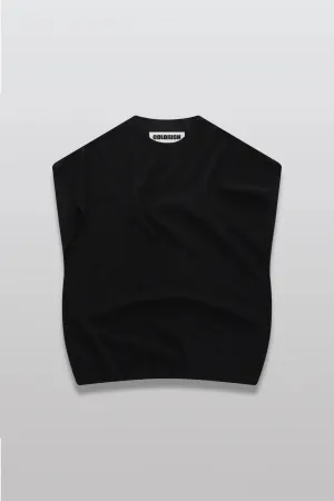 Colorush Lucca Crew Neck Tank in Black