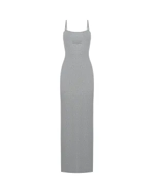 Convertible Slit Maxi Dress
