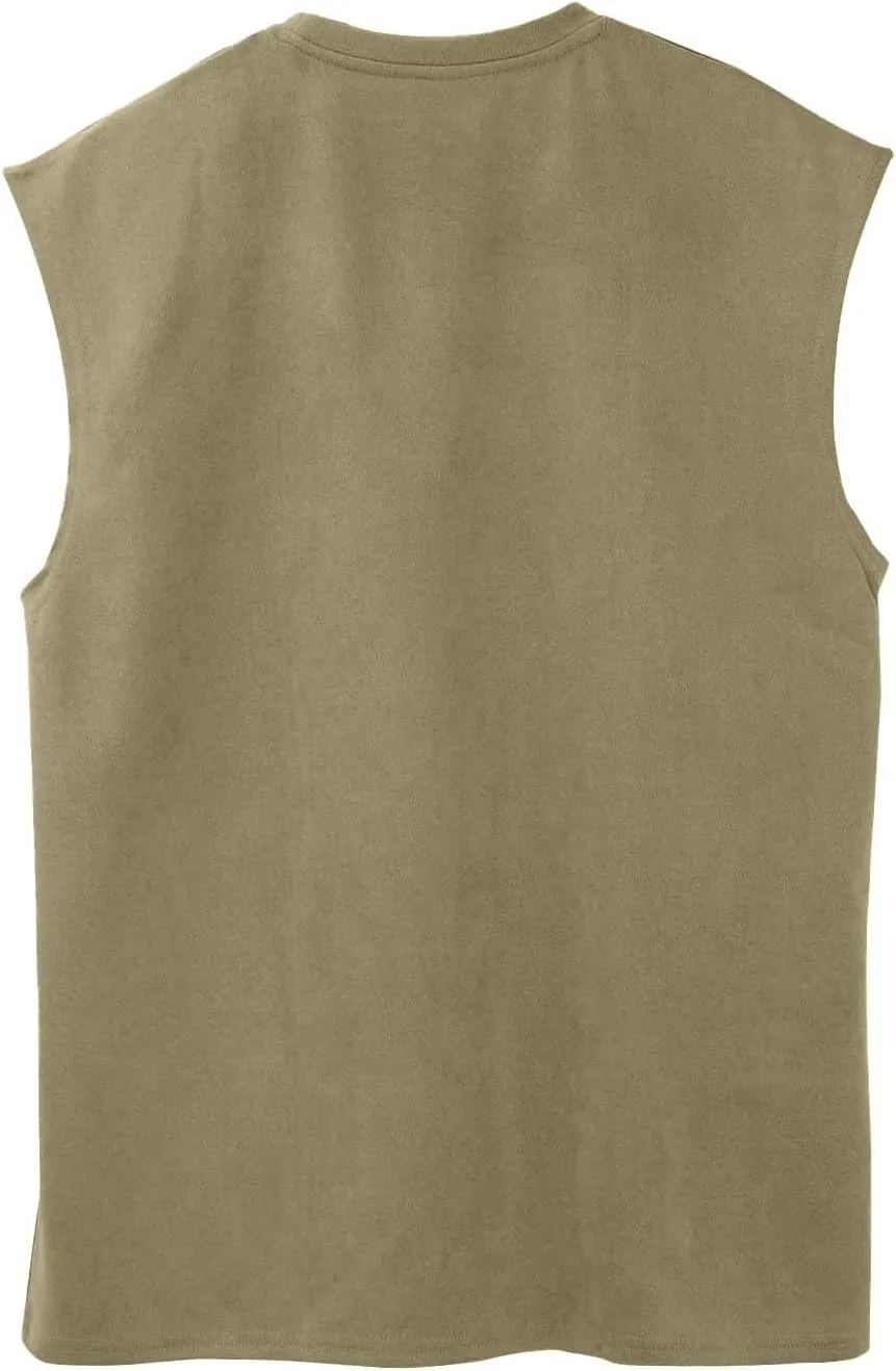 Cool Quick Dry Running Tunics Mens Athletic Sleeveless Tank Tops Gym Workout Muscle Outdoor Tees
