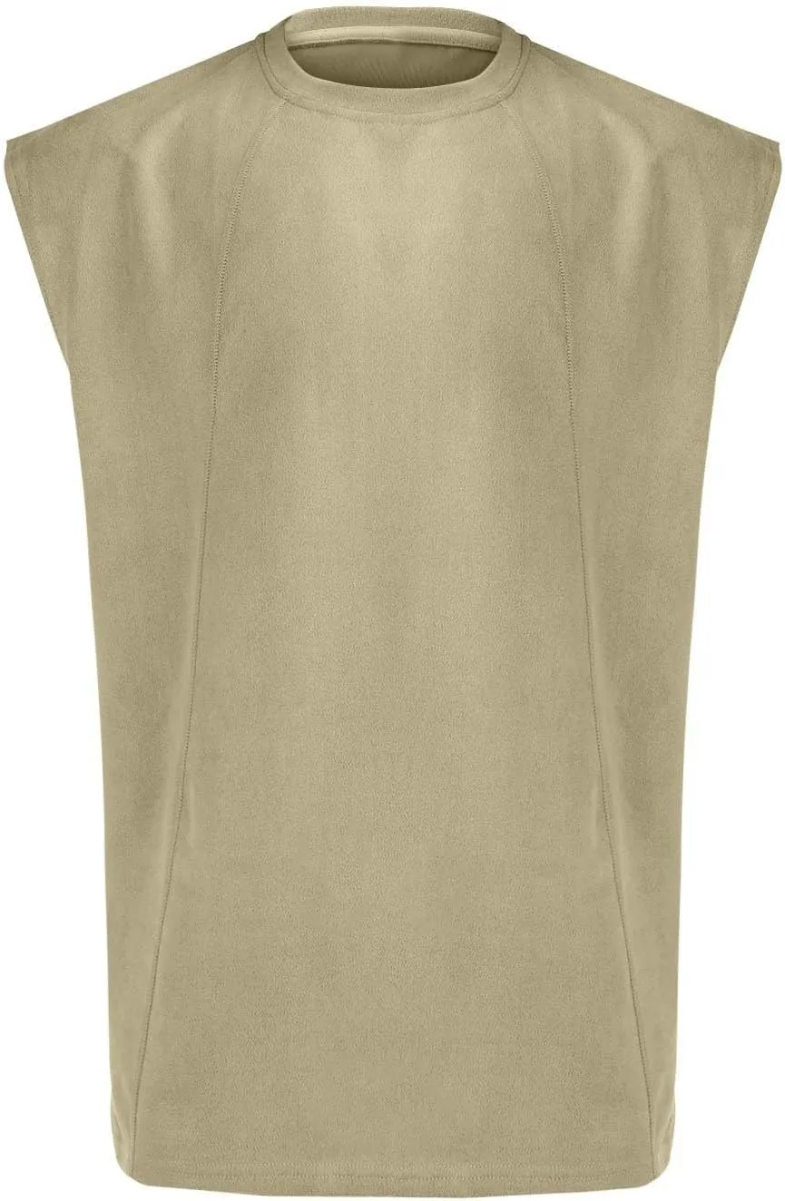 Cool Quick Dry Running Tunics Mens Athletic Sleeveless Tank Tops Gym Workout Muscle Outdoor Tees