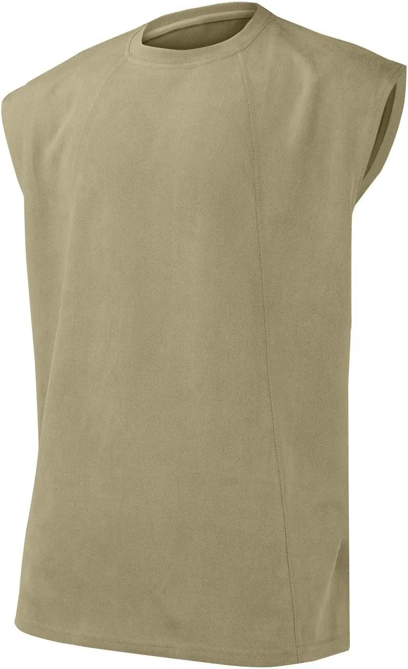 Cool Quick Dry Running Tunics Mens Athletic Sleeveless Tank Tops Gym Workout Muscle Outdoor Tees