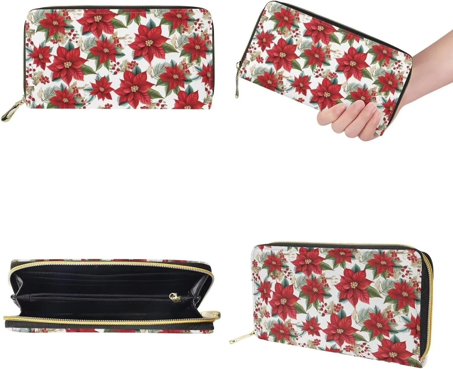 Crossbody Bags for Women Large Size with Wallet Bucket Bag and Keychain 3 Piece Trendy Shoulder Bag
