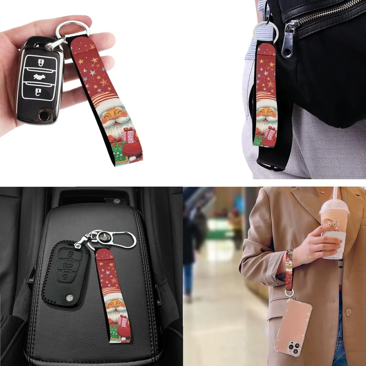 Crossbody Bags for Women Large Size with Wallet Bucket Bag and Keychain 3 Piece Trendy Shoulder Bag