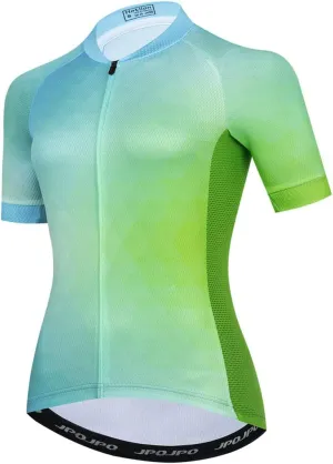 Cycling Jersey Women, Road & Mountain Ladies Bike Shirt, Bicycle Biking Tops S-3xl