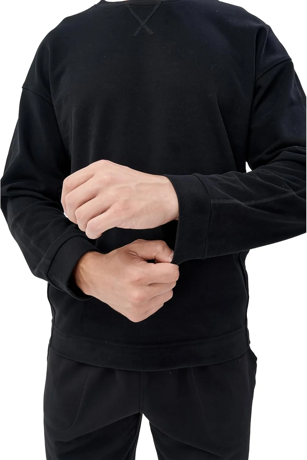 DAVID ARCHY Pajamas for Men Warm Pajamas Set Soft Cotton Men Sleepwear Winter Long Sleeve Top & Bottoms PJs