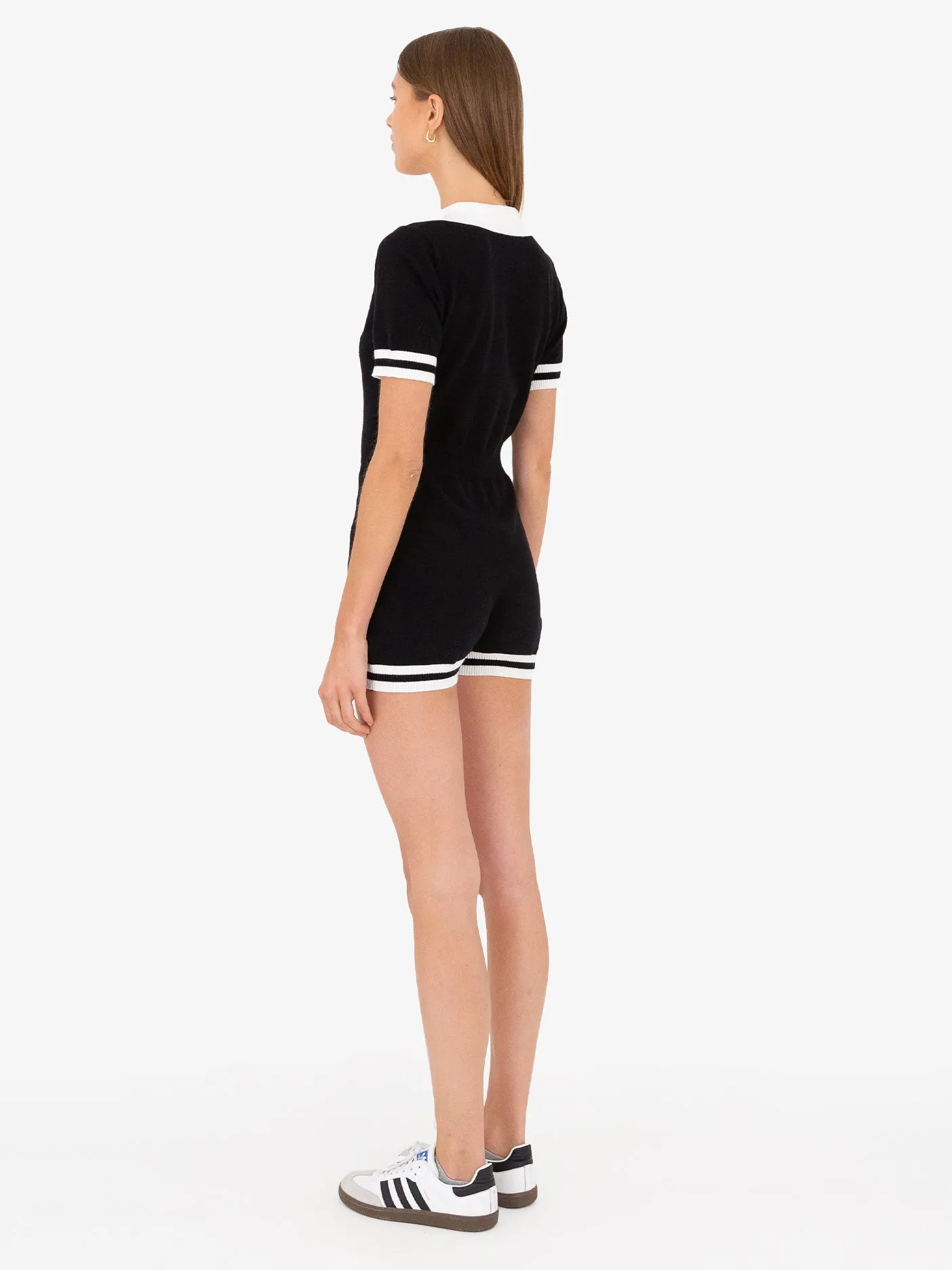 Elle Polo Knit Romper