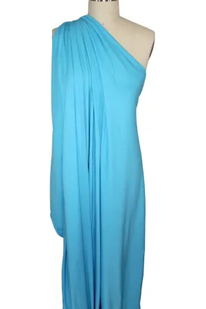Extra Wide Rayon Jersey - Blue Skies
