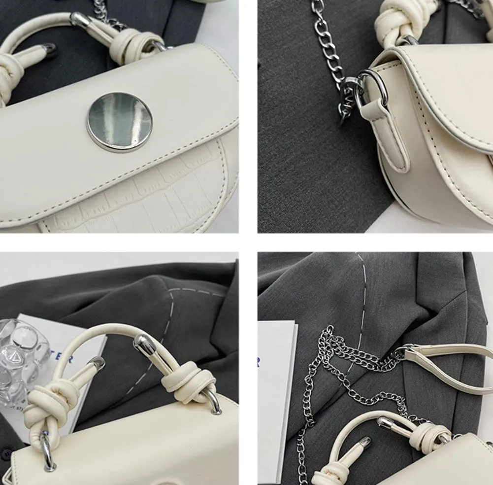 French Style Shoulder Bags for Women Y2k Leather Purse Trendy Handbags Hobo Bag Crossbody Bag Satchel 2024