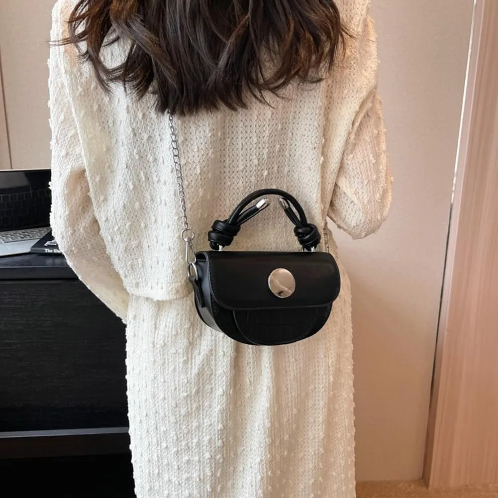 French Style Shoulder Bags for Women Y2k Leather Purse Trendy Handbags Hobo Bag Crossbody Bag Satchel 2024