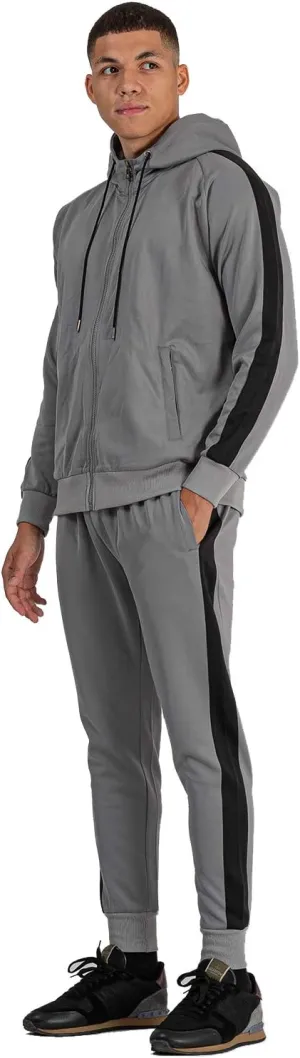 GINGTTO Mens Jogging Activewear Outfits Sets Athletic Sweatsuit For Men 2 Piece