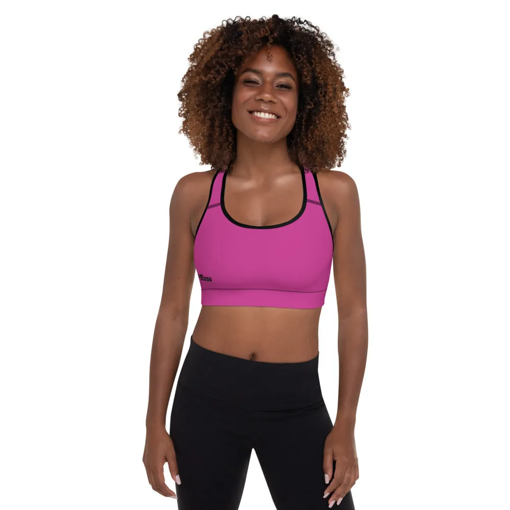 God Bless Ladies Padded Sports Bras