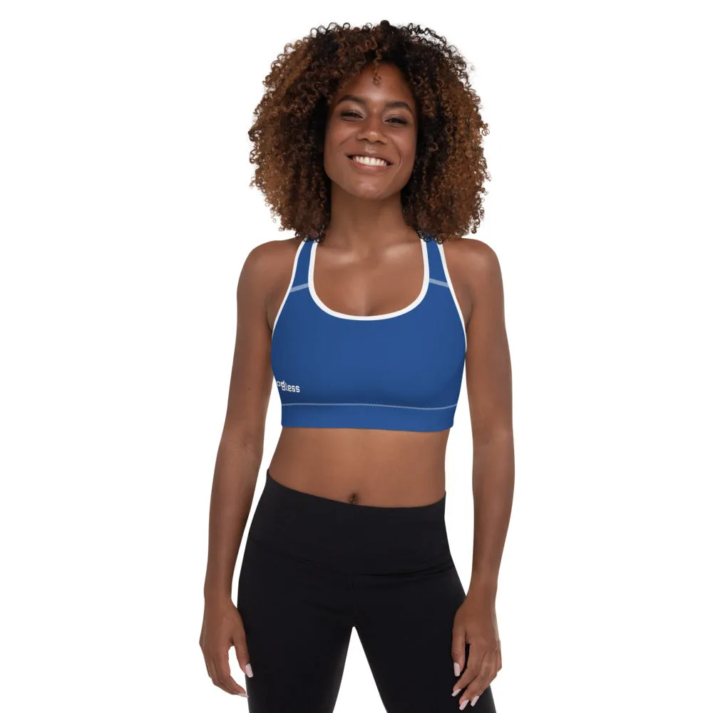 God Bless Ladies Padded Sports Bras