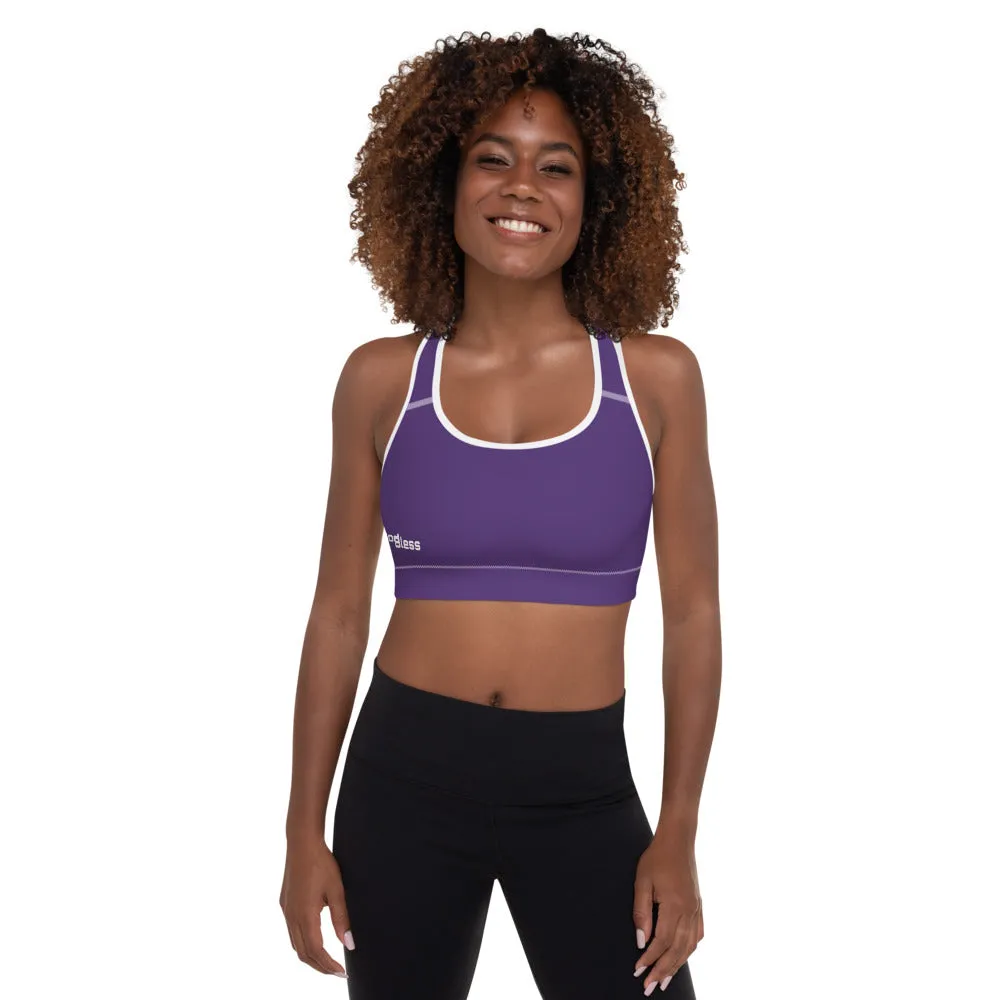 God Bless Ladies Padded Sports Bras