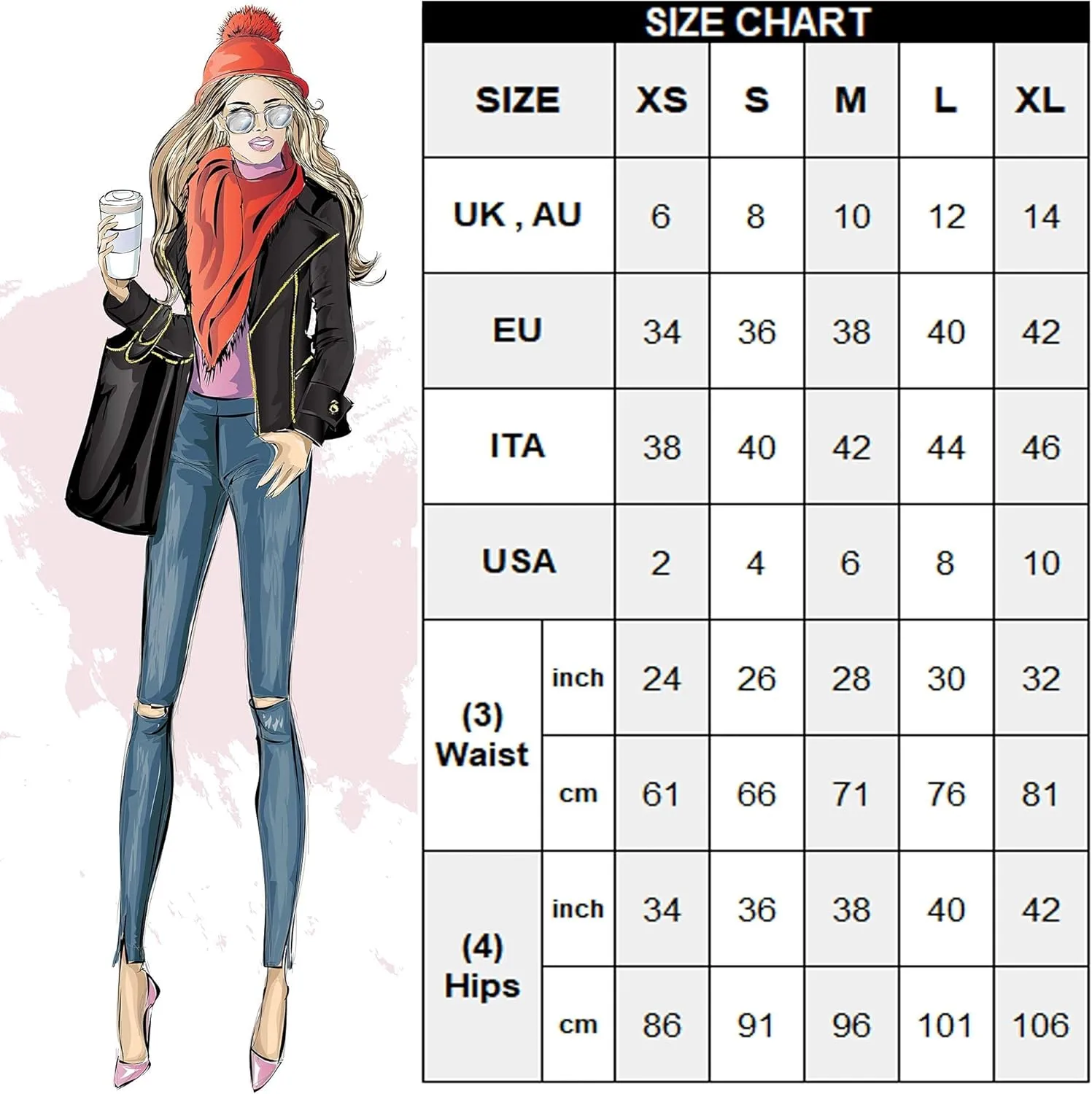 High Waisted Jeans for Women, Trendy Womens Jeans, Skinny Butt Lift Pants for Women with Tummy Control.