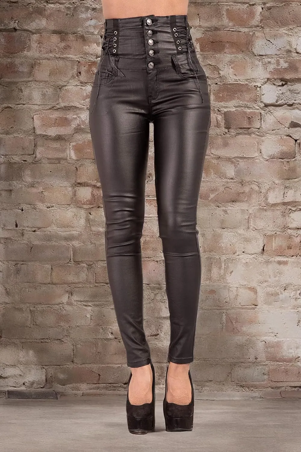High Waisted Jeans for Women, Trendy Womens Jeans, Skinny Butt Lift Pants for Women with Tummy Control.