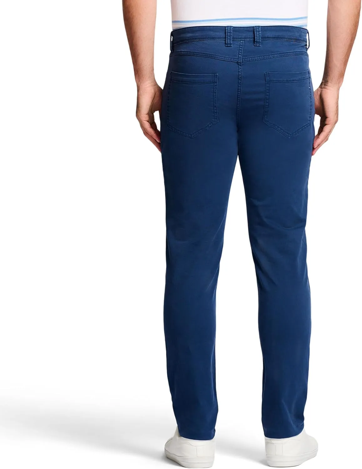 IZOD Men's Big & Tall Performance Stretch Flat Front Pant