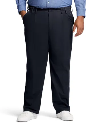 IZOD Men's Big-and-Tall American Chino Double-Pleated Pants
