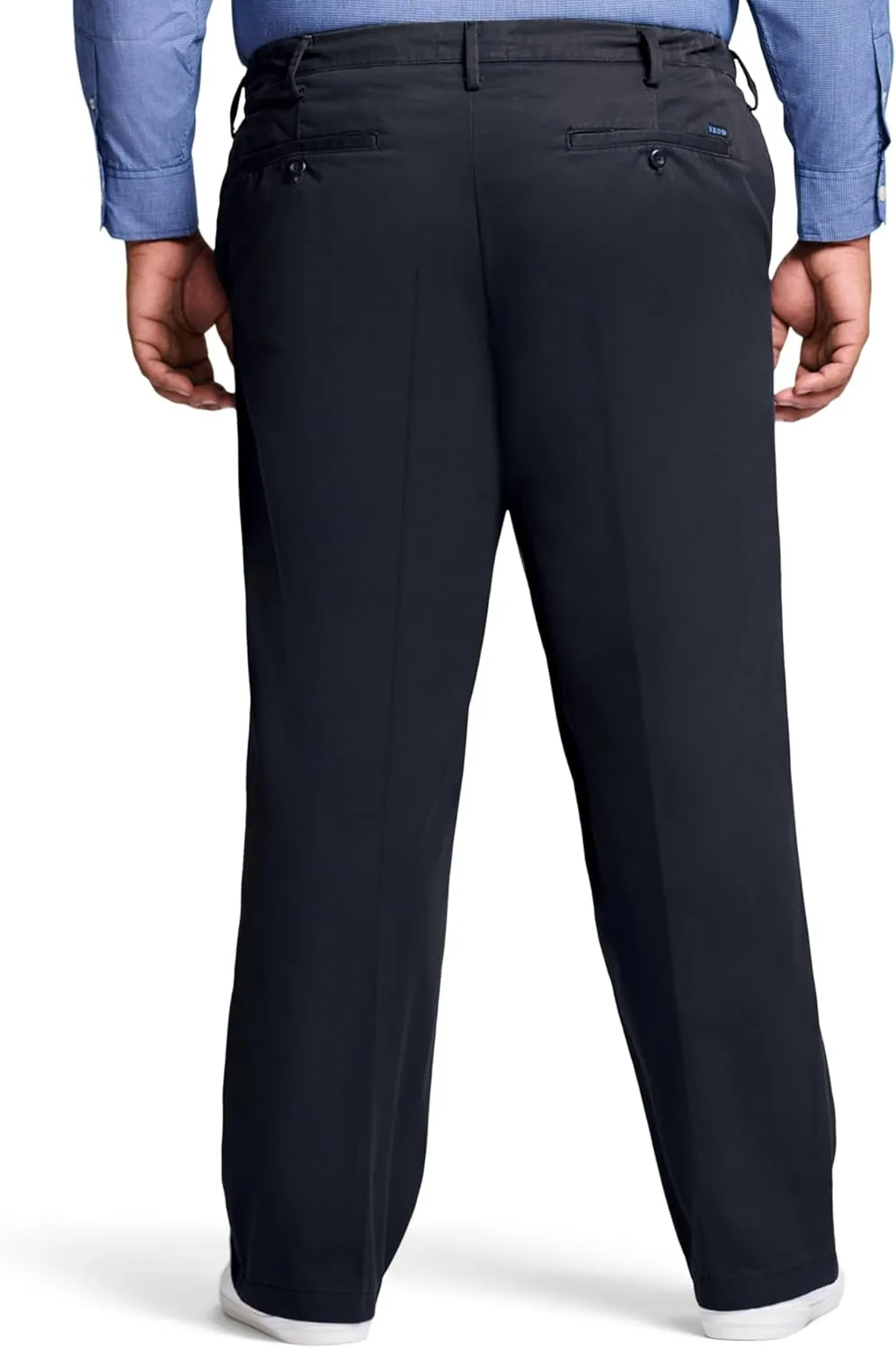 IZOD Men's Big-and-Tall American Chino Double-Pleated Pants