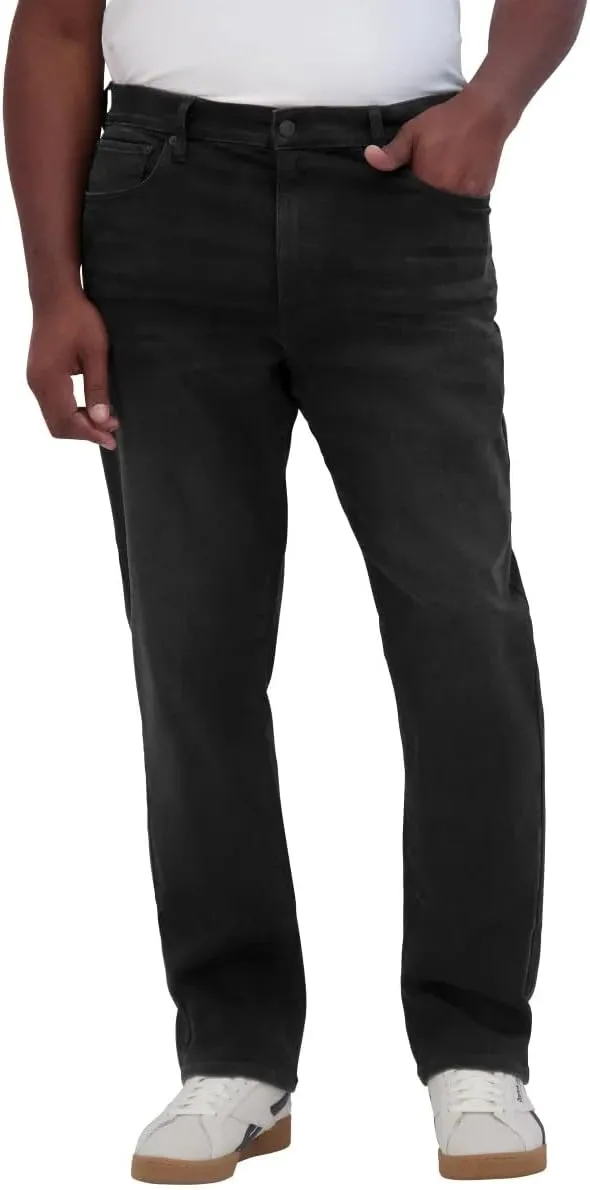 Lucky Brand 410 Athletic Straight Fit Jeans, High Rise, Stretch Denim, Machine Washable