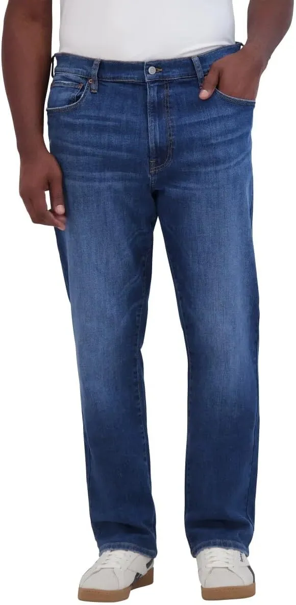Lucky Brand 410 Athletic Straight Fit Jeans, High Rise, Stretch Denim, Machine Washable