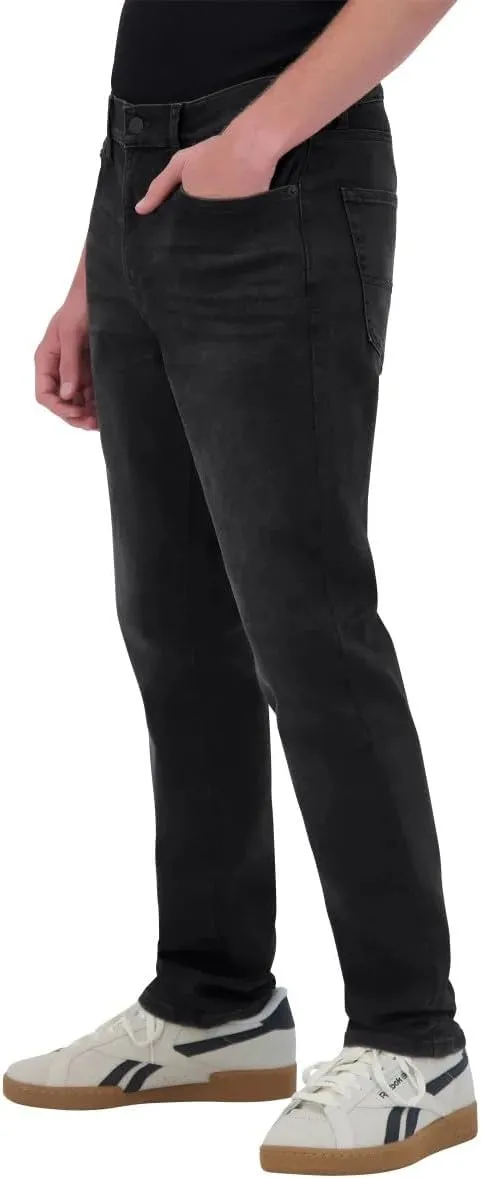 Lucky Brand 410 Athletic Straight Fit Jeans, High Rise, Stretch Denim, Machine Washable