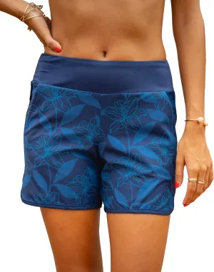 Maui Rippers Womens 5" Swim Shorts  Quick-Dry 4-Way Stretch Boardshorts (XSXXL) for Beach, Surf & Activewear