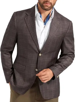 Men's Suit Jacket Blazer Casual Plaid Stripe Slim Fit Single Breasted Mens Tuxedos Jackets Party Sport Coats Blazers