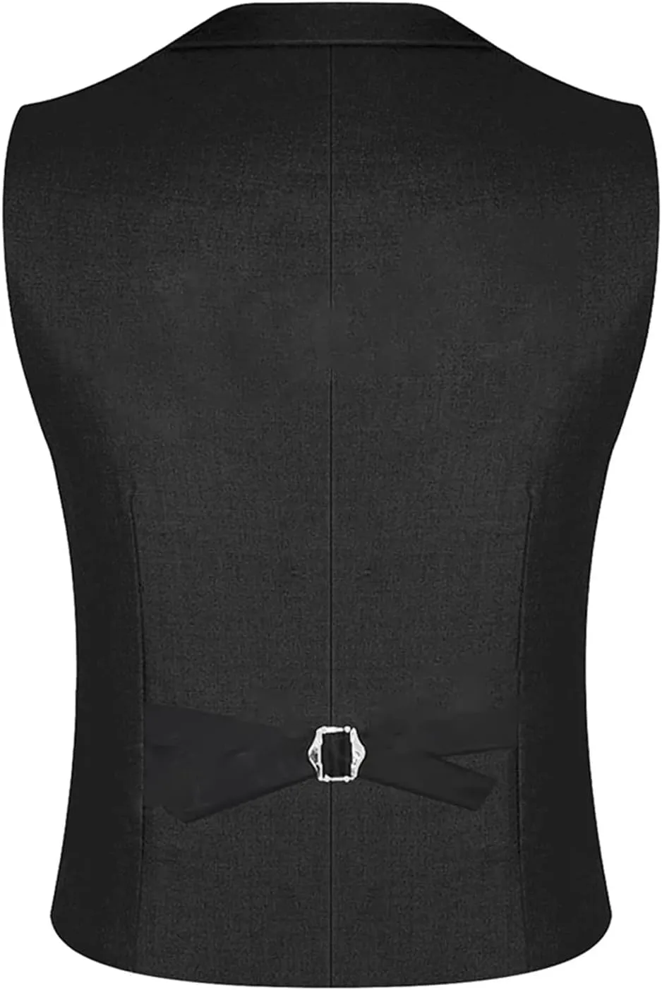 Mnjyihy Men Suit Vest Solid Casual Business Blazer Vests Lightweight Waistcoat Slim Fit Vest For Suit Or Tuxedo