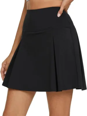 Munvot Tennis Skirts Athletic Golf Skorts Lightweight Activewear Skirt for Running Tennis Golf Workout Walking Casual