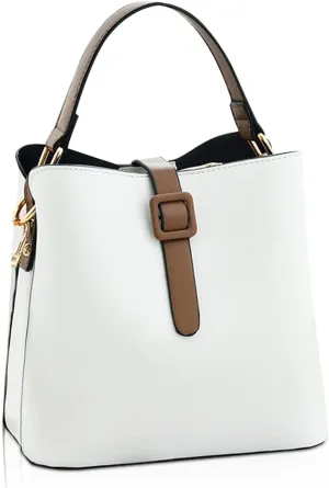 NICOLE & DORIS Bucket Bag Purses for Women Crossbody Bag Small Handbags & Shoulder Bags PU Leather Top Handle Clutch Bag