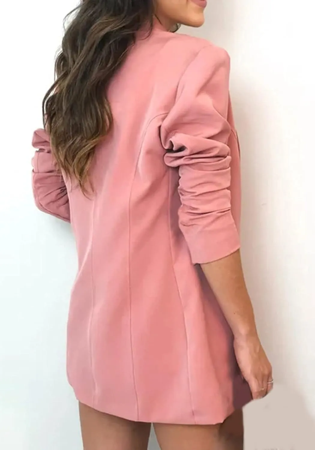NRTHYE Women Sexy Bussiness Outfits 3 Piece Open Front Button Blazers   Crop Tops   Belted Shorts Set Jumpsuits