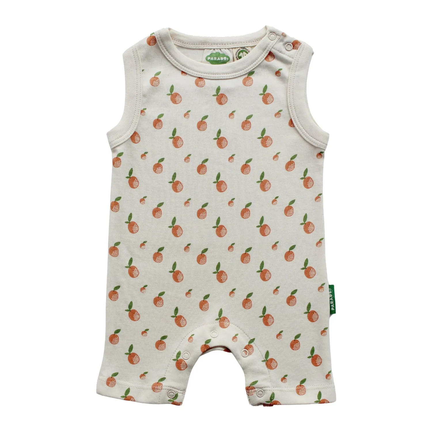 Organic Tank Rompers - Signature Prints