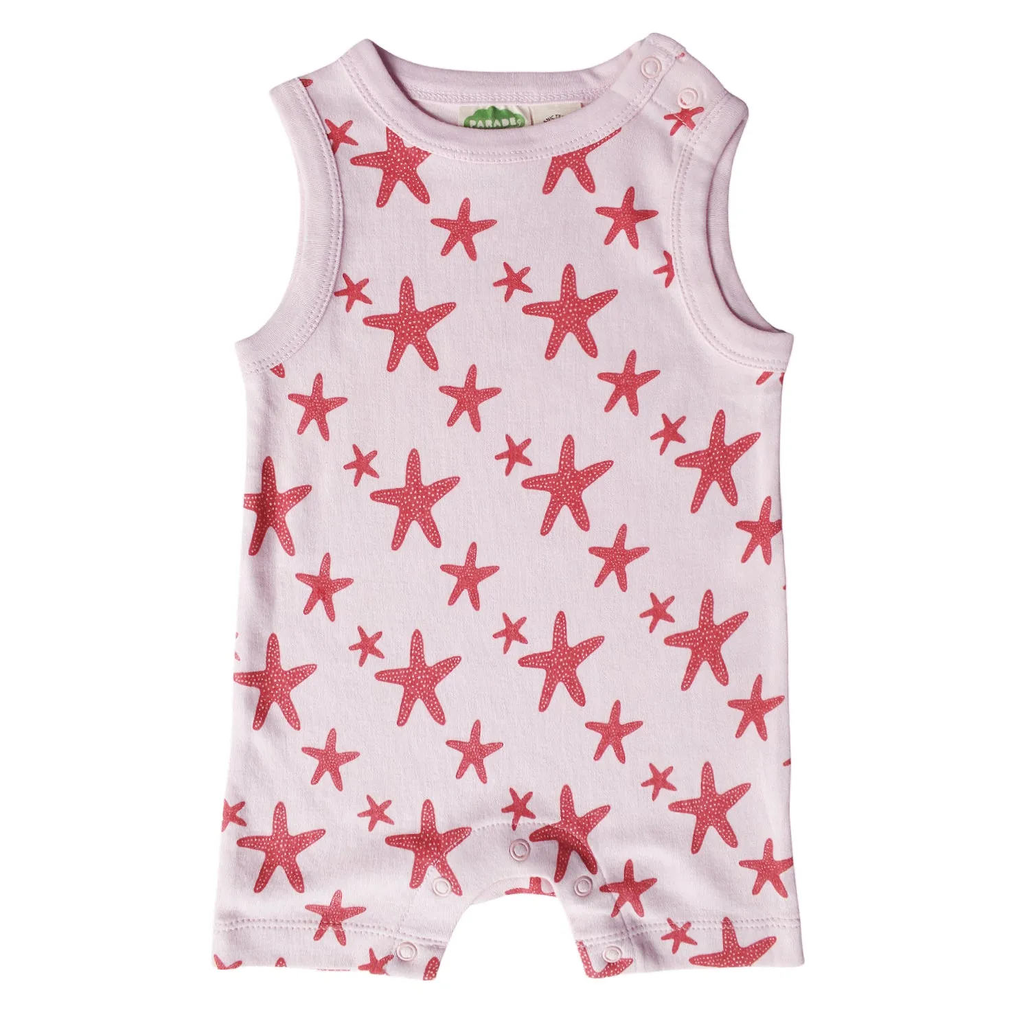 Organic Tank Rompers - Signature Prints