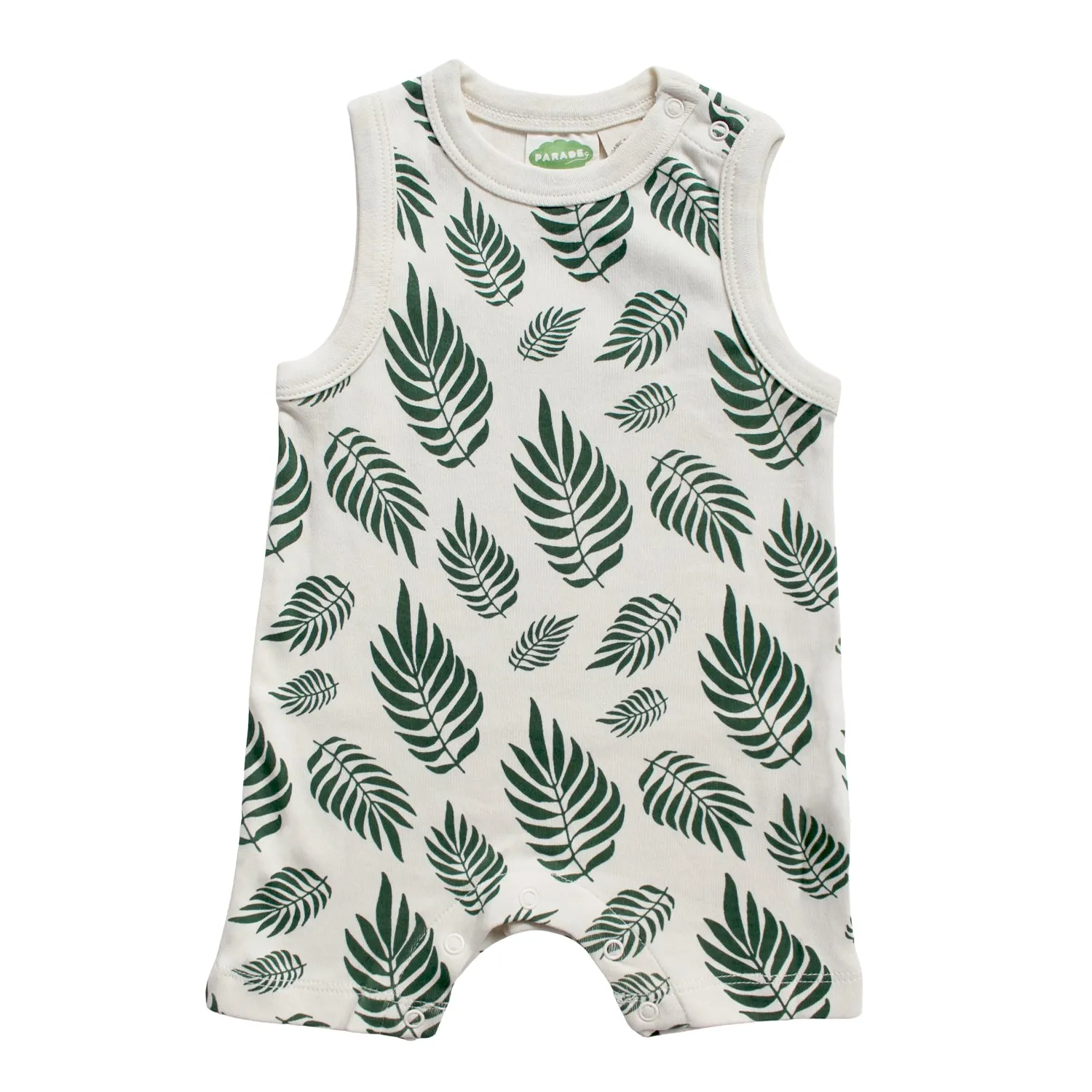 Organic Tank Rompers - Signature Prints