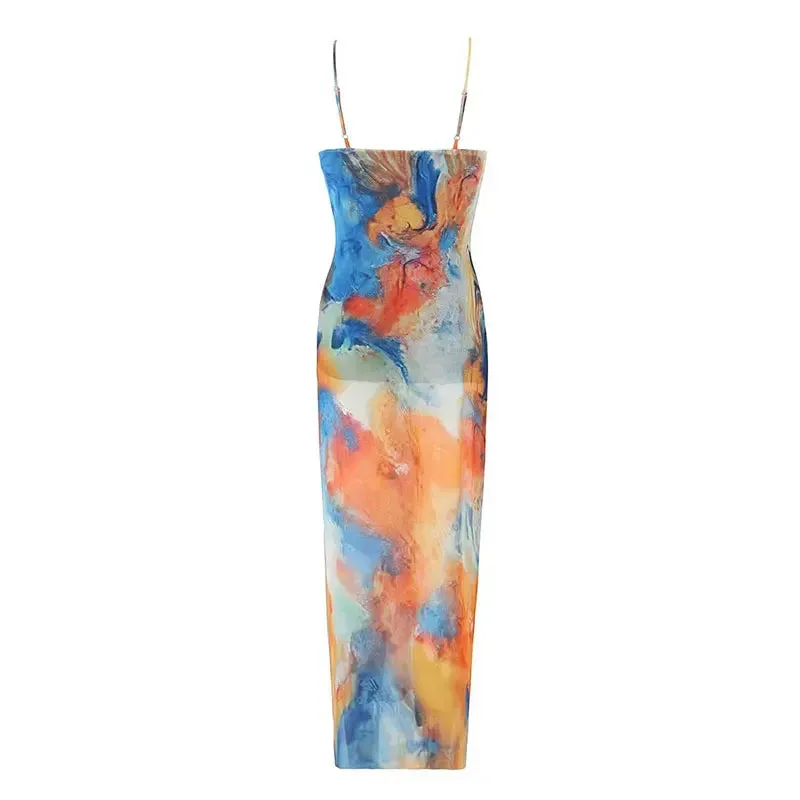 Pre Order:  Color Blend Convertible Straps Dress