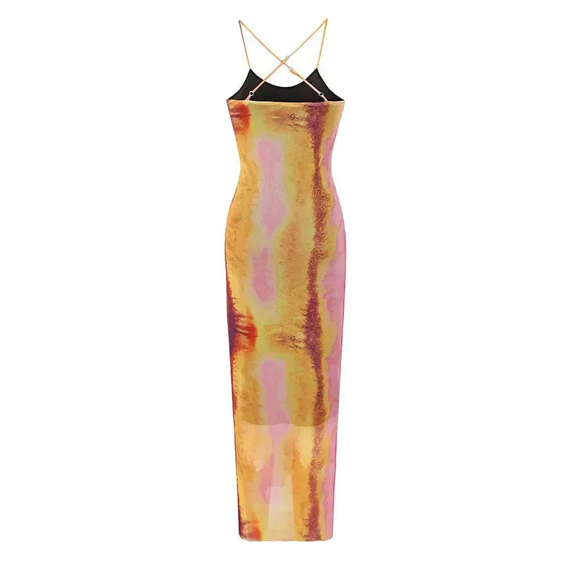 Pre Order:  Color Blend Convertible Straps Dress