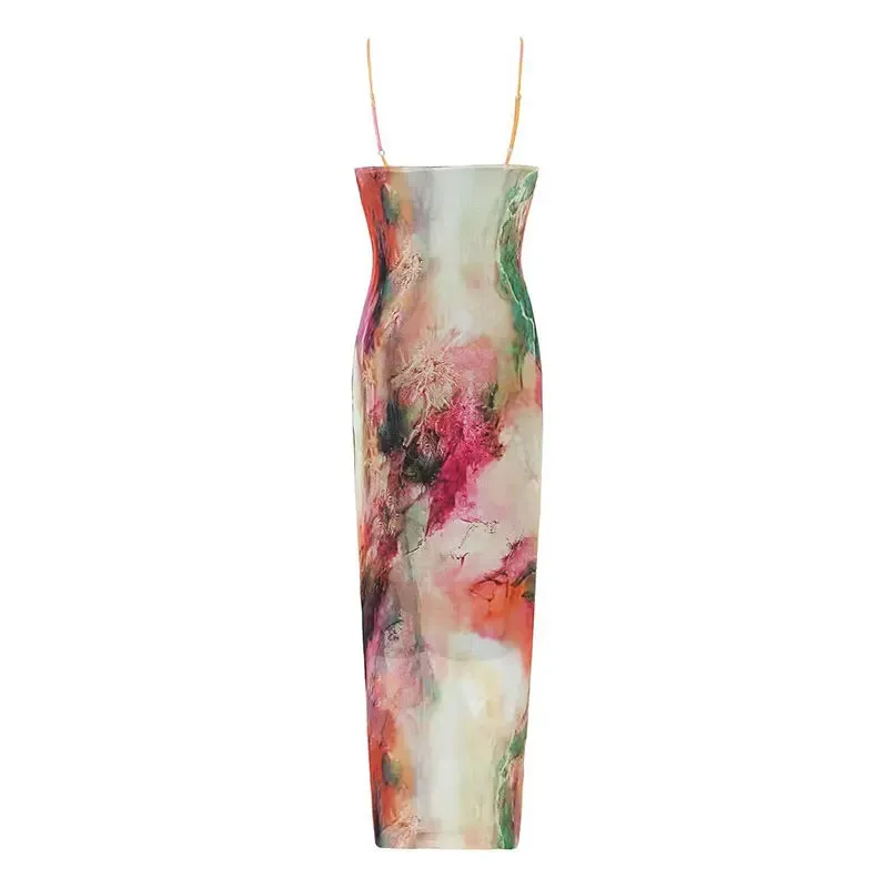 Pre Order:  Color Blend Convertible Straps Dress