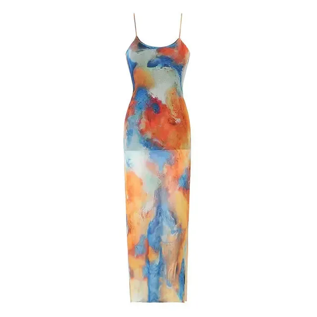 Pre Order:  Color Blend Convertible Straps Dress