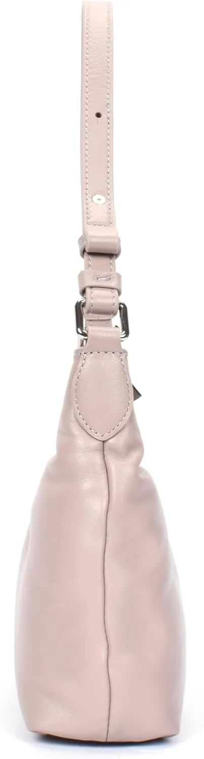 Premium Italian Leather Shoulder Bag for Women  100% Genuine Leather. Detachable & Adjustable Strap