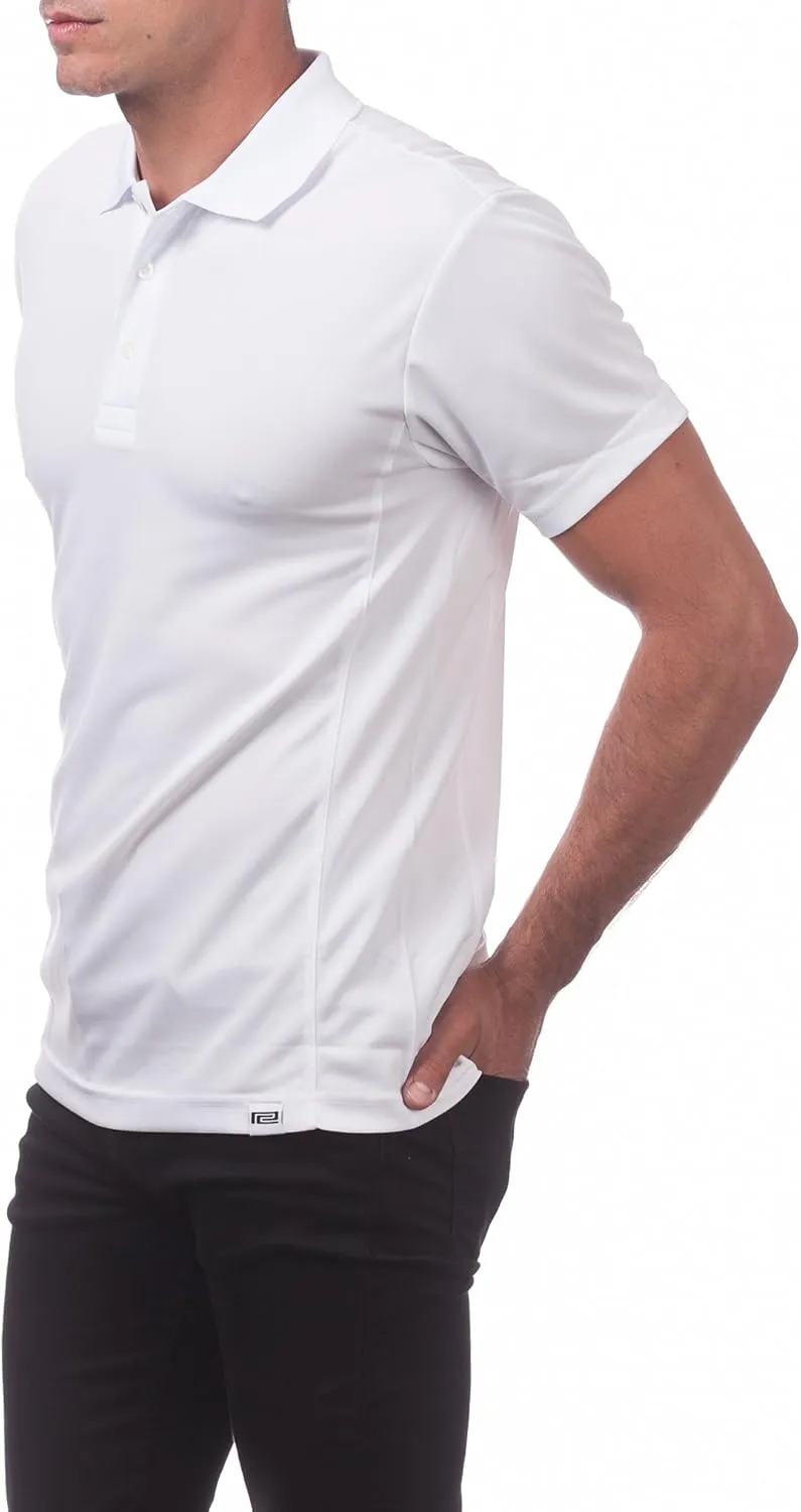 Pro Club Men's Performance Drypro Short Sleeve Polo